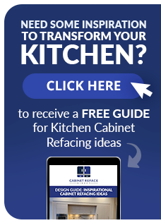 Receive a FREE GUIDE for Kitchen Cabinet Refacing ideas